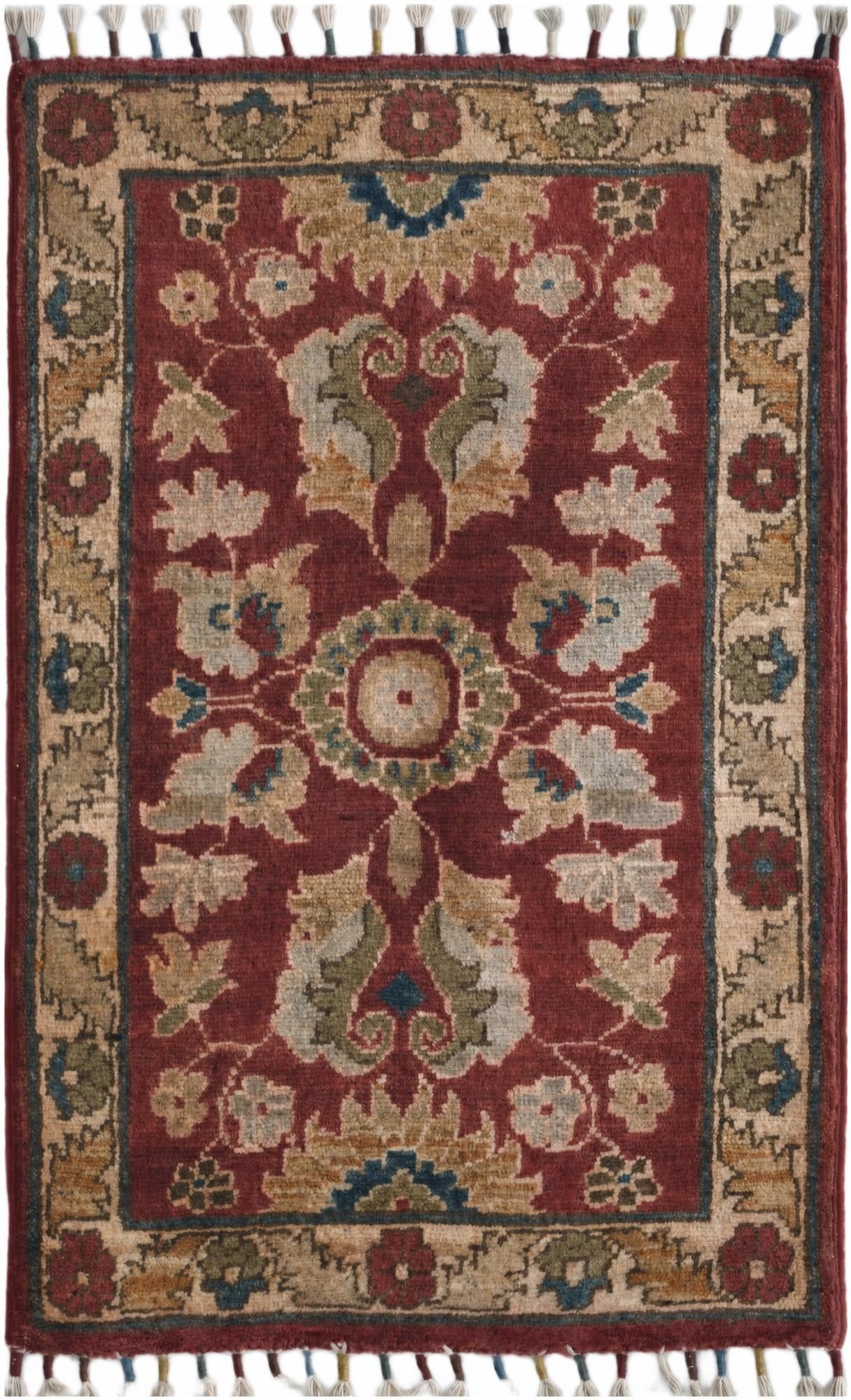 1' 9 x 3' 3 Hand Knotted Ariana Ziegler Rug