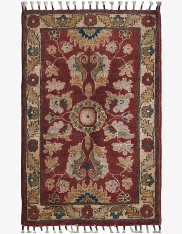 1' 9 x 3' 3 Hand Knotted Ariana Ziegler Rug