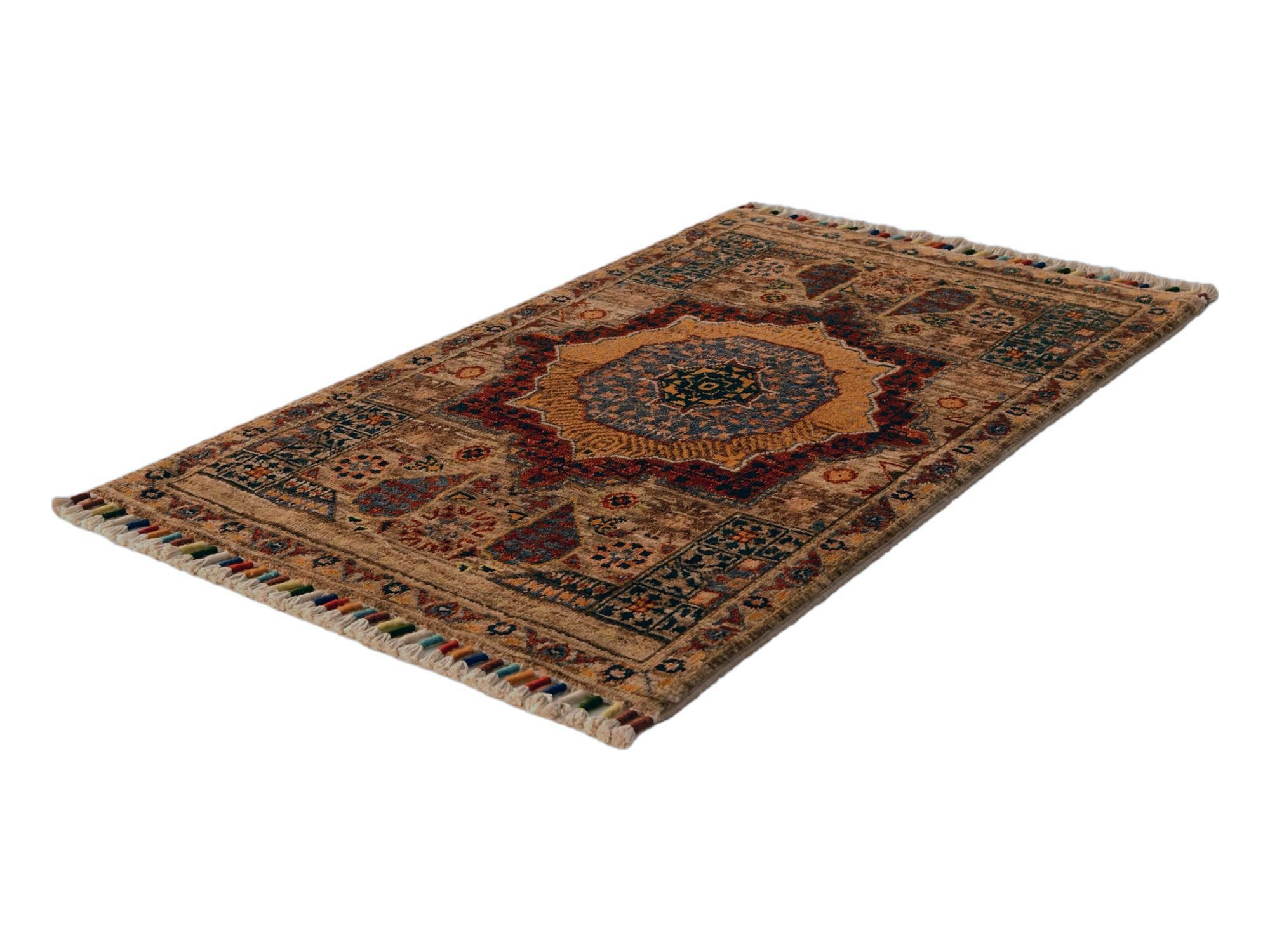 2' x 3' 3 Hand Knotted Ariana Ziegler Rug