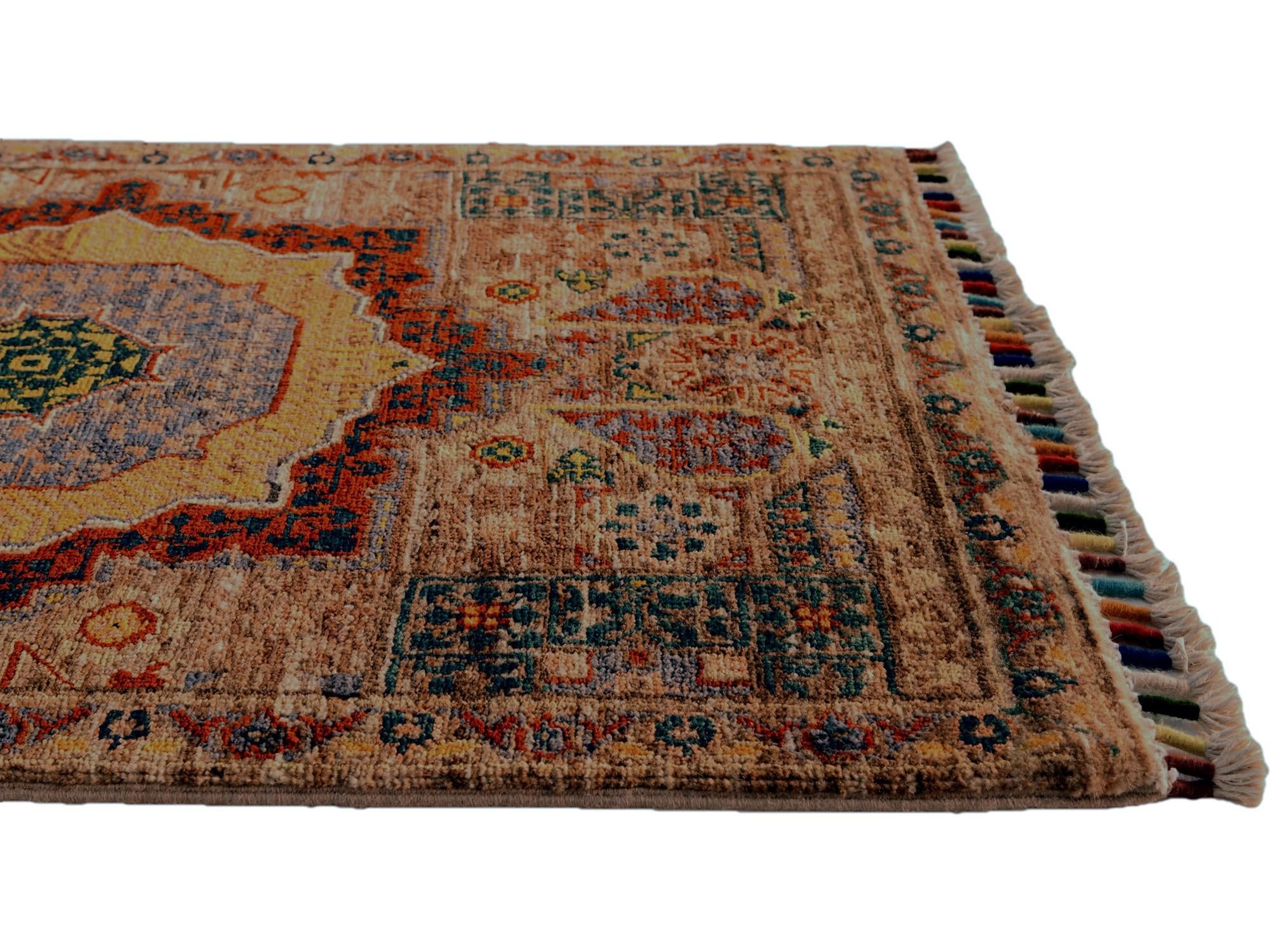 2' x 3' 3 Hand Knotted Ariana Ziegler Rug