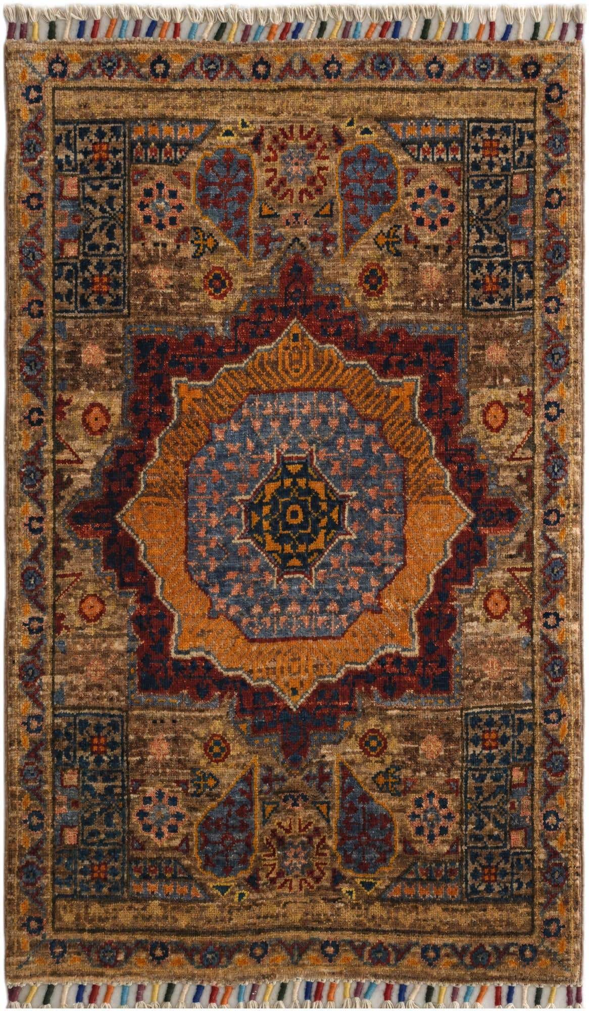 2' x 3' 3 Hand Knotted Ariana Ziegler Rug