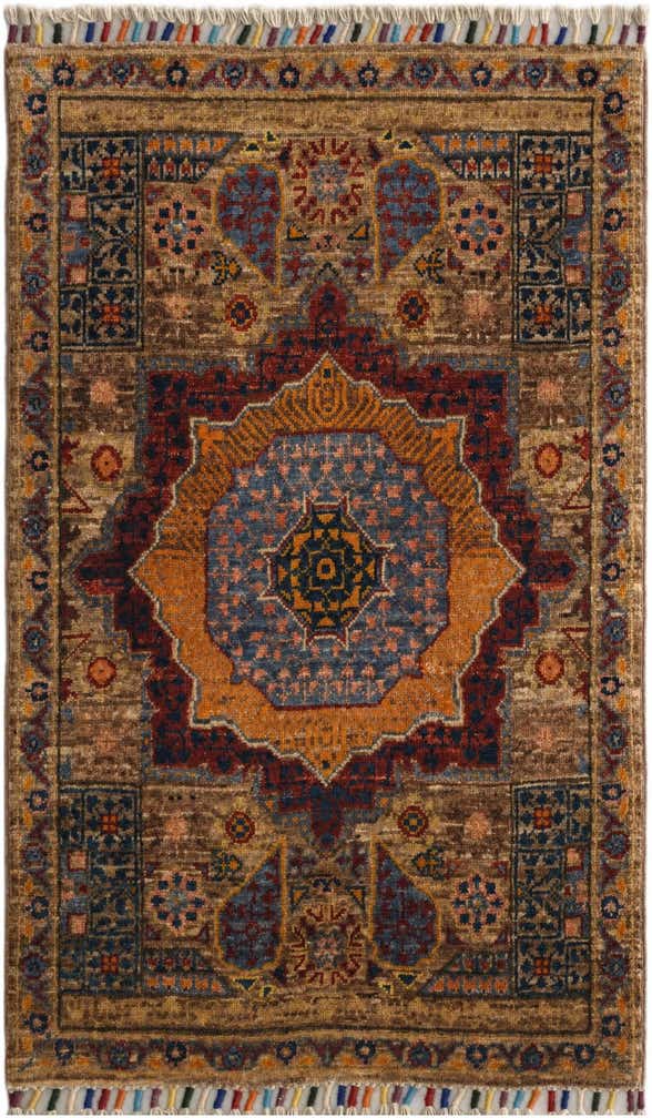 2' x 3' 3 Hand Knotted Ariana Ziegler Rug