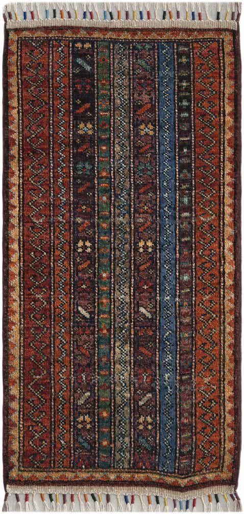 1' 7 x 3' 3 Hand Knotted Ariana Ziegler Rug