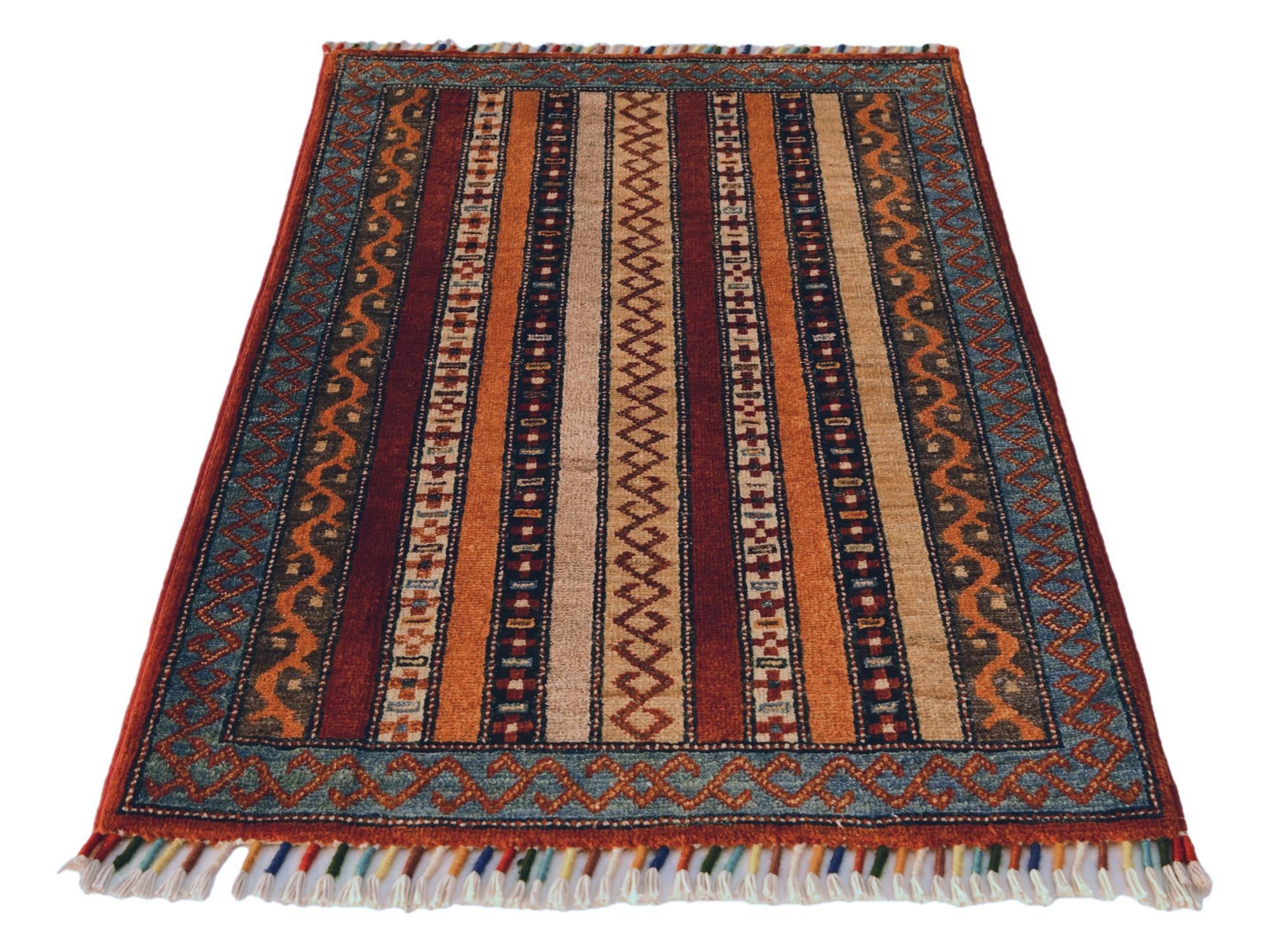 2' x 3' 1 Hand Knotted Ariana Ziegler Rug