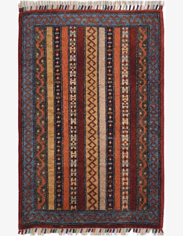 2' x 3' 1 Hand Knotted Ariana Ziegler Rug