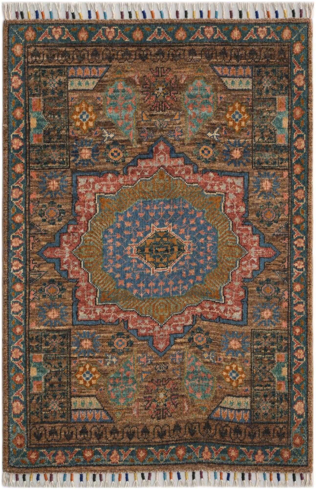 2' 2 x 3' 2 Hand Knotted Ariana Ziegler Rug