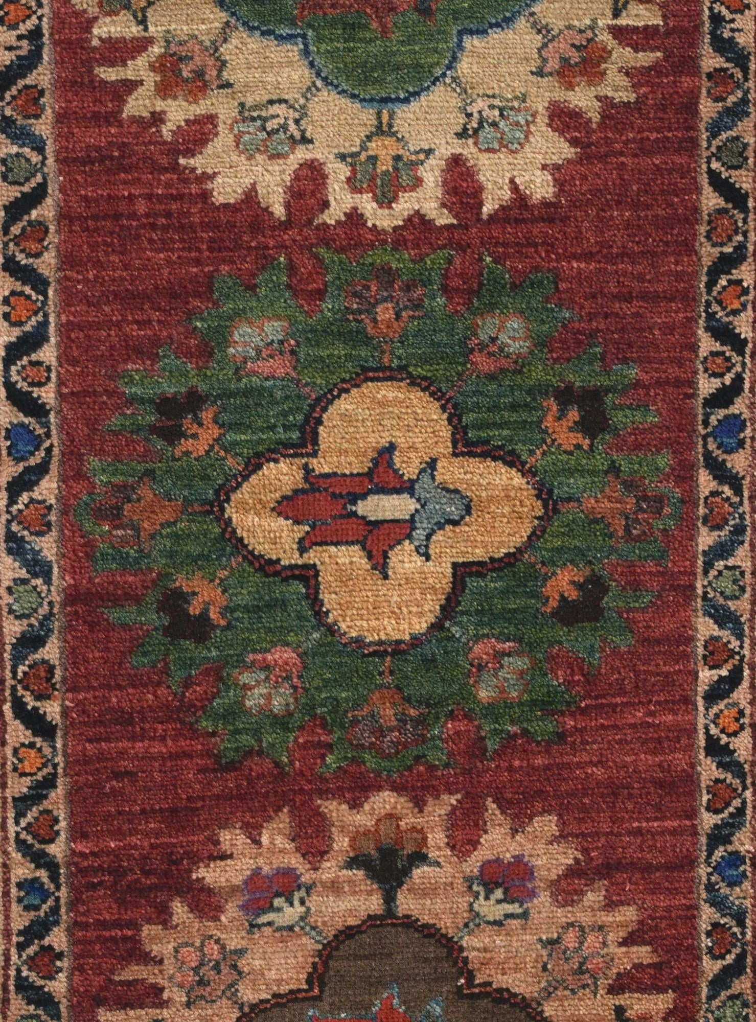 1' 8 x 3' 4 Hand Knotted Ariana Ziegler Rug