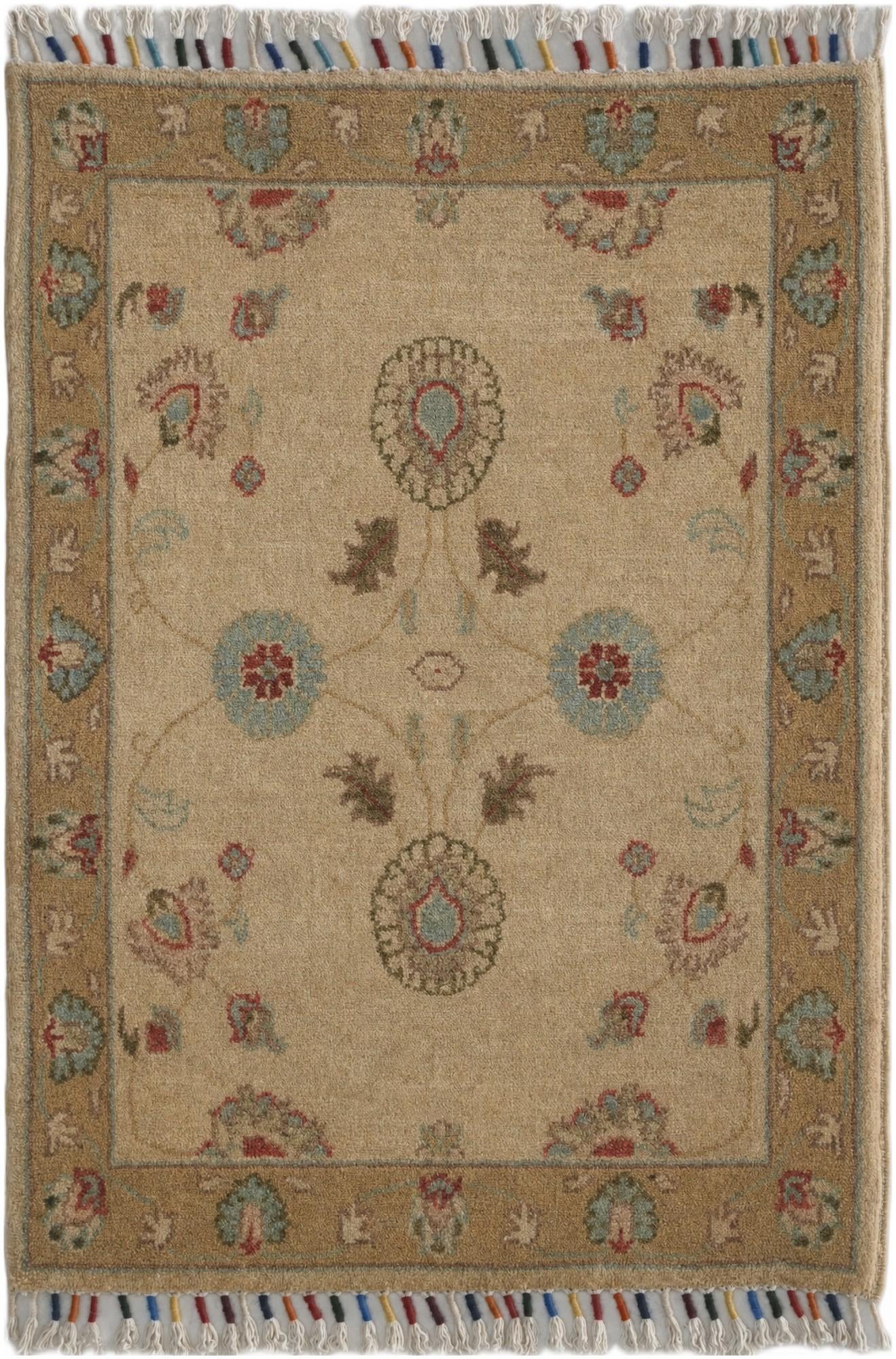 2' 1 x 2' 11 Hand Knotted Ariana Ziegler Rug