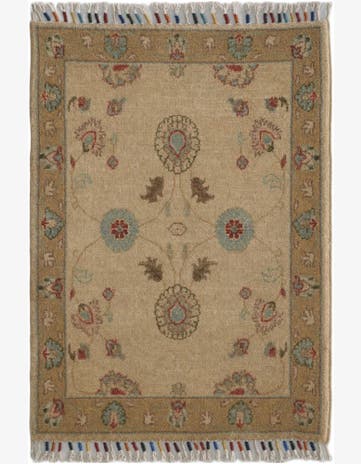 2' 1 x 2' 11 Hand Knotted Ariana Ziegler Rug