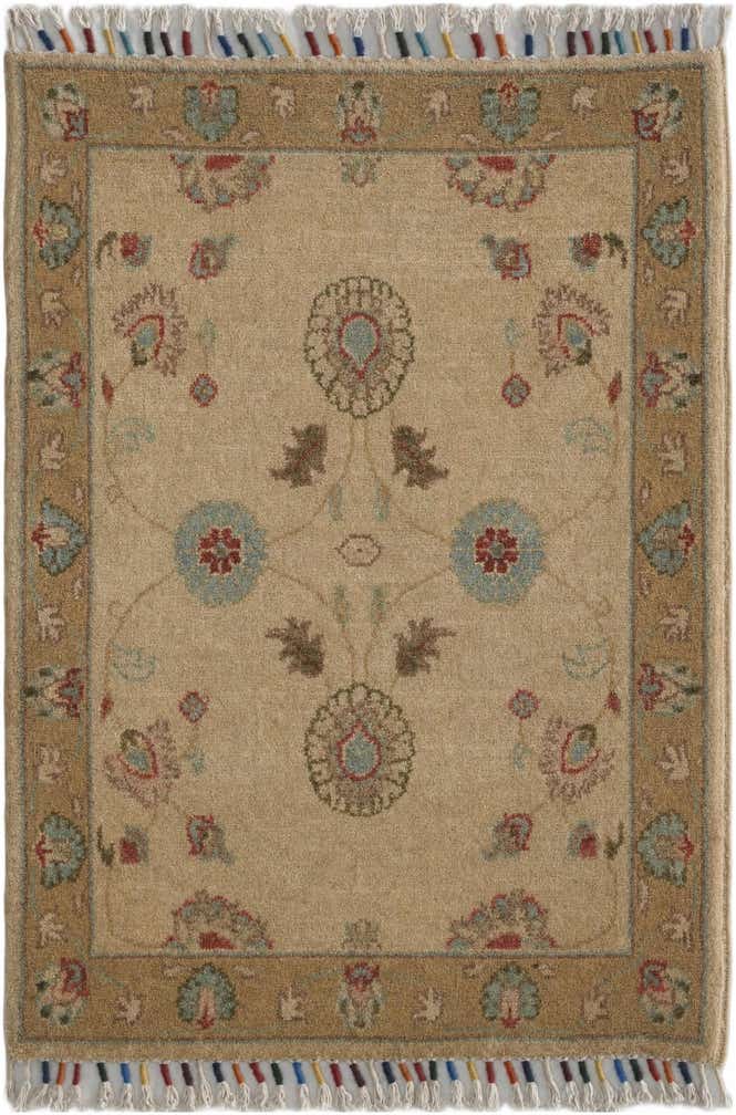2' 1 x 2' 11 Hand Knotted Ariana Ziegler Rug
