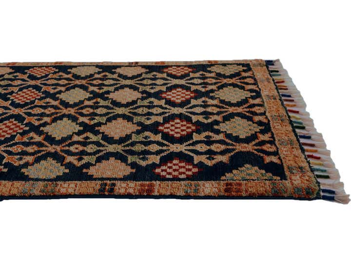 1' 8 x 3' 3 Hand Knotted Ariana Ziegler Rug