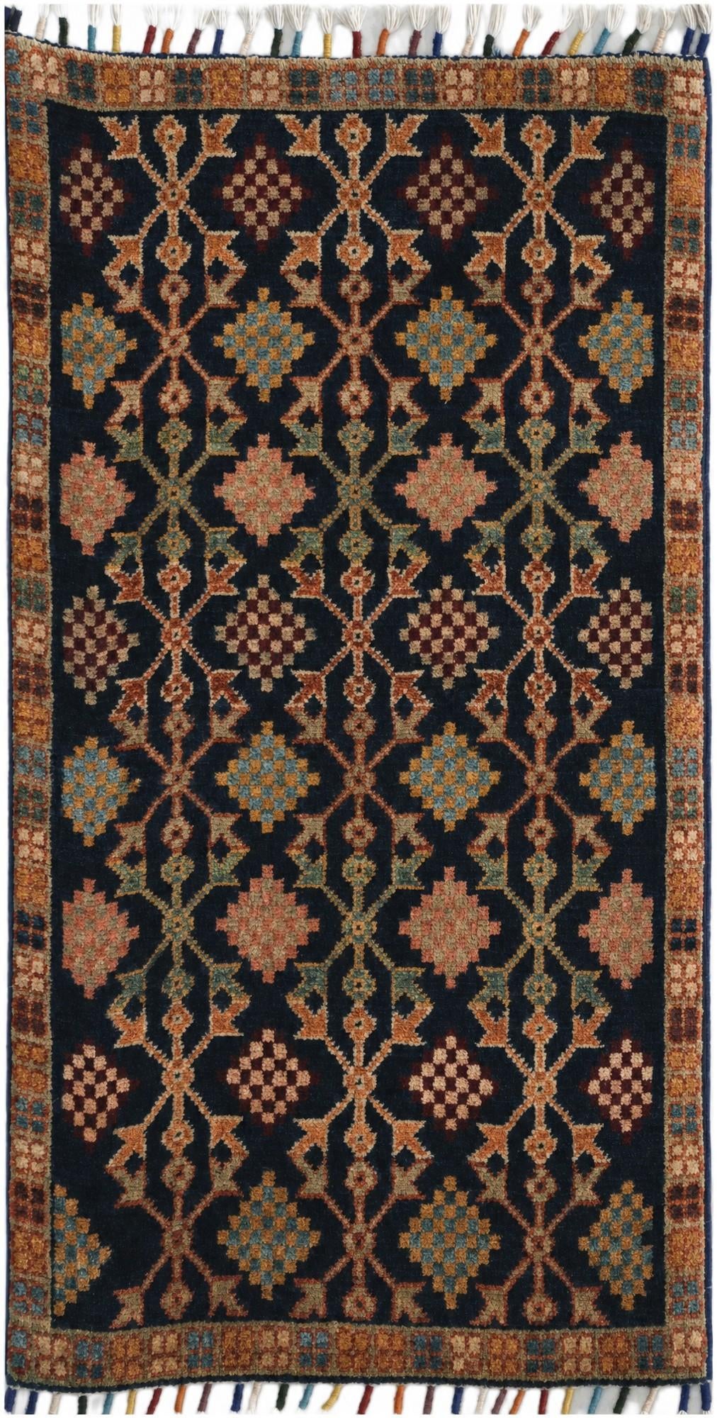 1' 8 x 3' 3 Hand Knotted Ariana Ziegler Rug