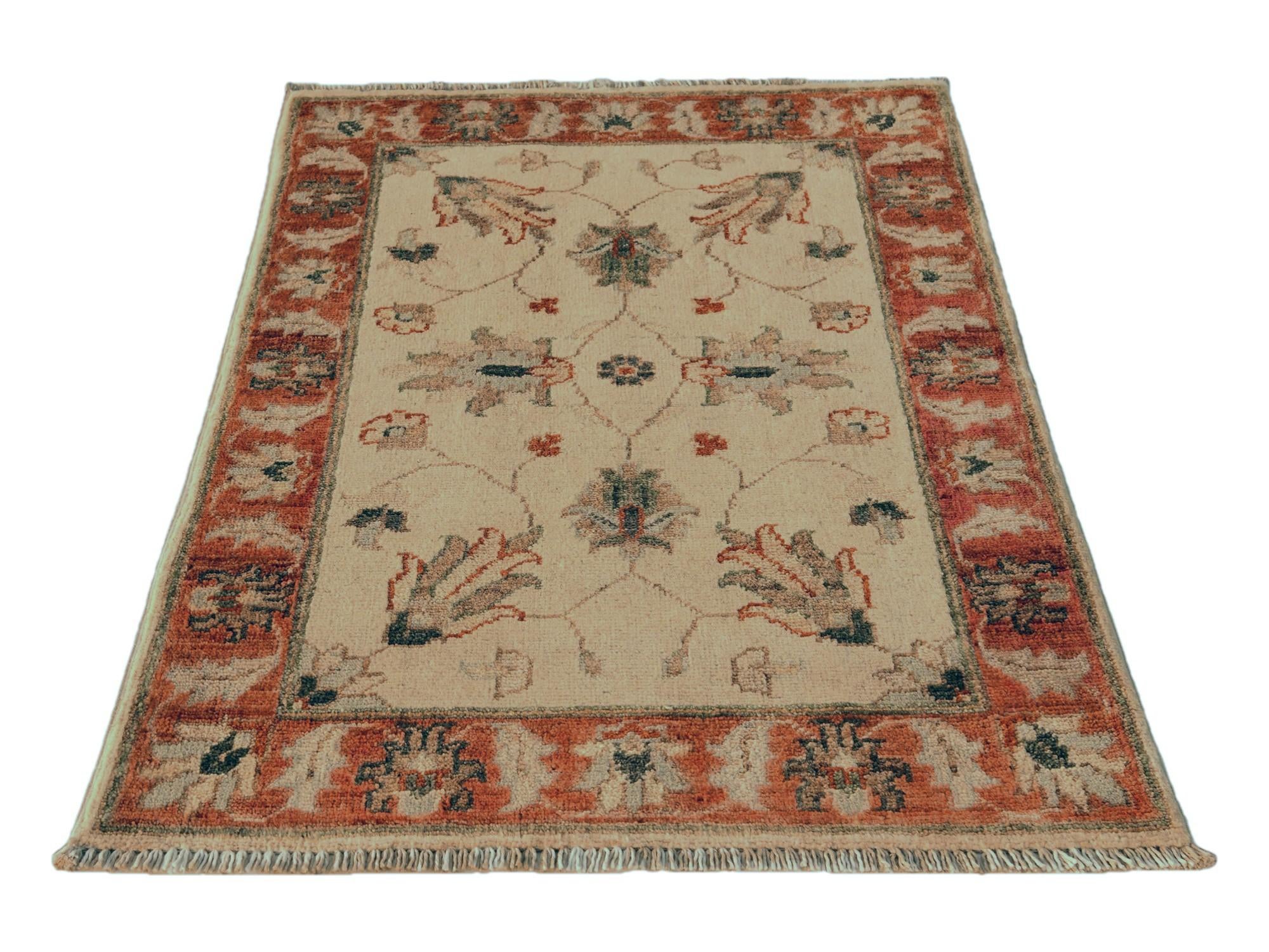 2' 1 x 2' 11 Hand Knotted Ariana Ziegler Rug