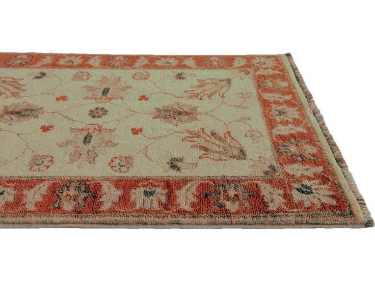 Detail image of 2' 1 x 2' 11 Hand Knotted Ariana Ziegler Rug