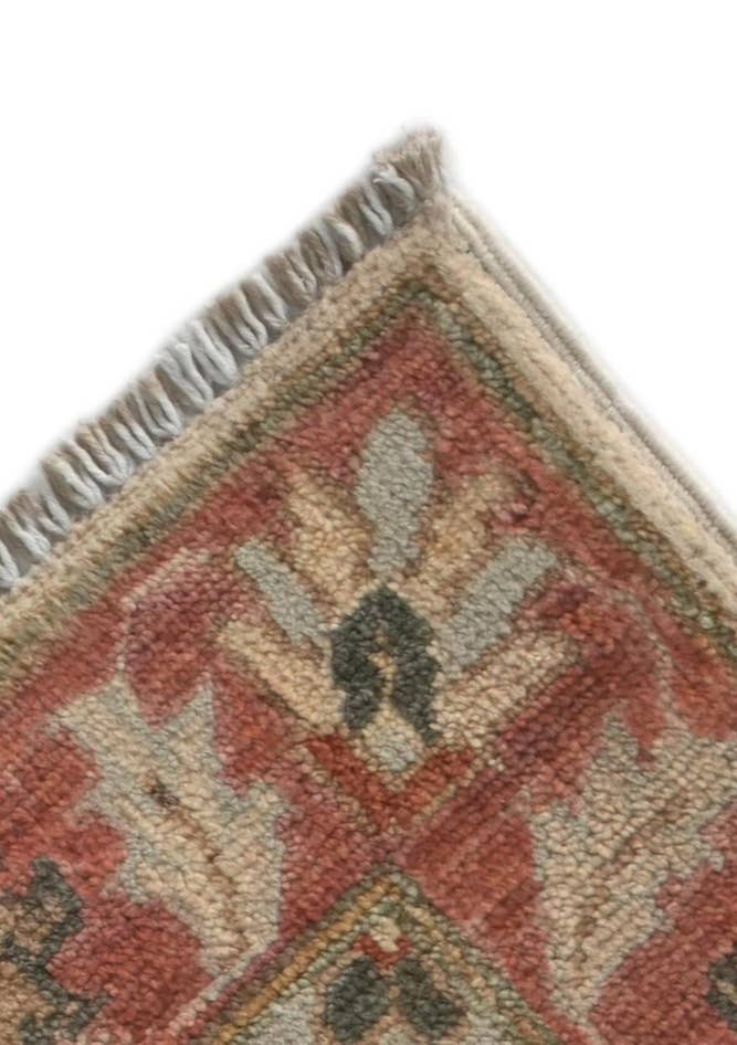 Detail image of 2' 1 x 2' 11 Hand Knotted Ariana Ziegler Rug