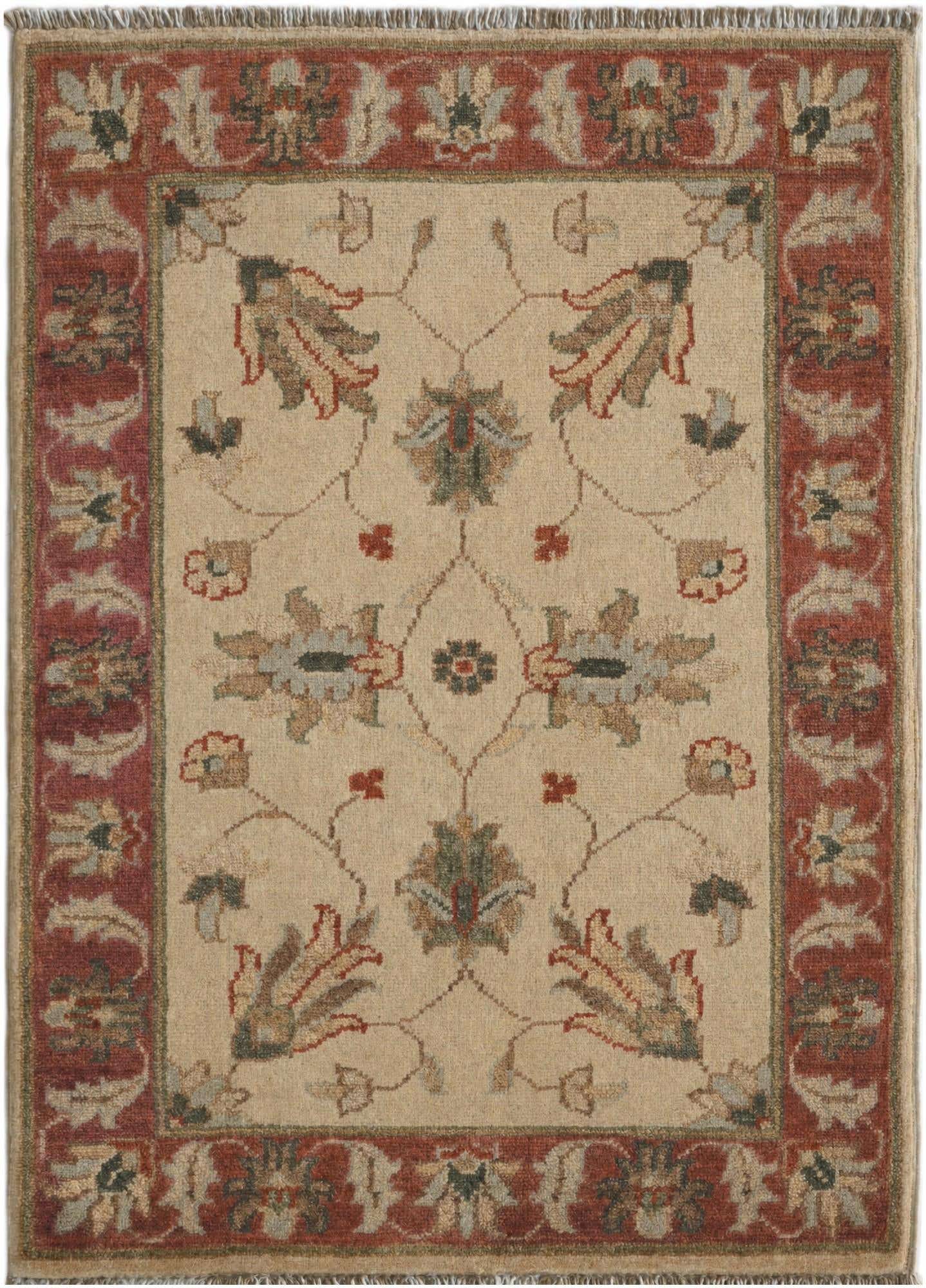 2' 1 x 2' 11 Hand Knotted Ariana Ziegler Rug