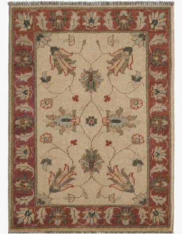 2' 1 x 2' 11 Hand Knotted Ariana Ziegler Rug