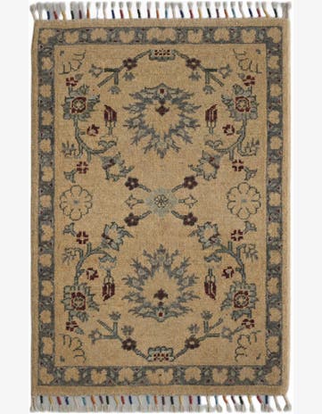 2' x 3' Hand Knotted Ariana Ziegler Rug