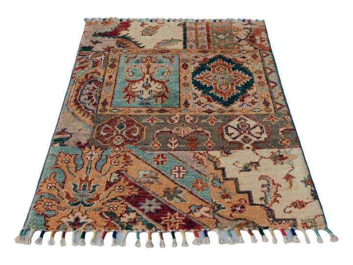 2' x 3' Hand Knotted Ariana Ziegler Rug