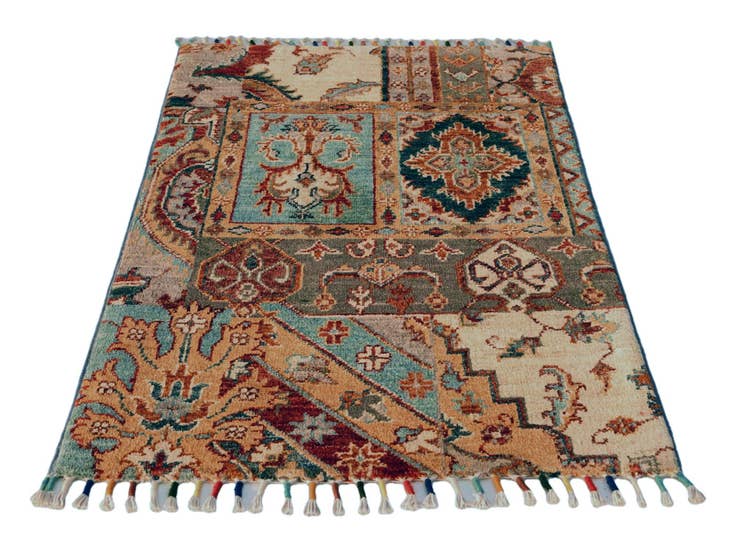 Detail image of 2' x 3' Hand Knotted Ariana Ziegler Rug