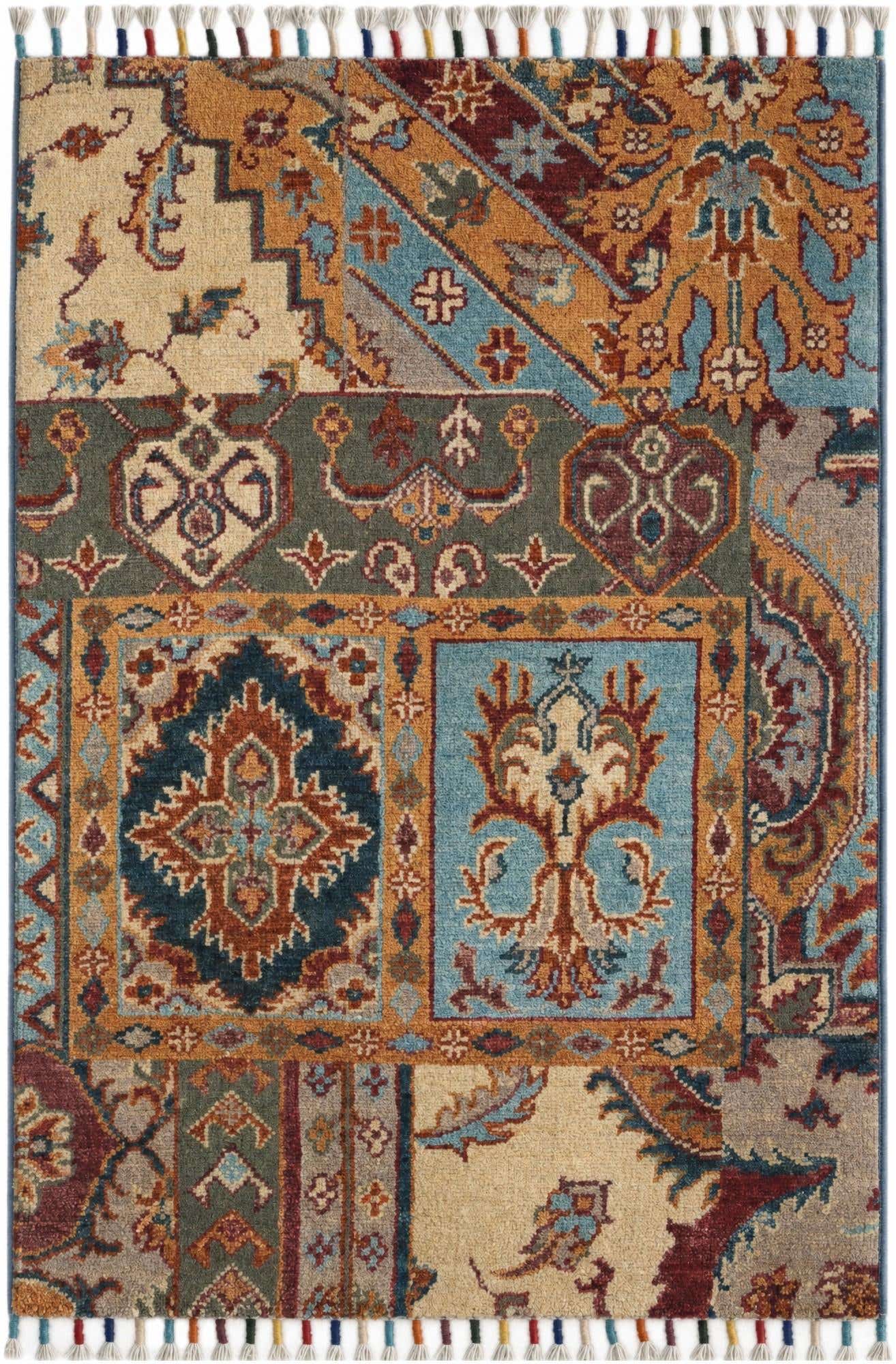 2' x 3' Hand Knotted Ariana Ziegler Rug