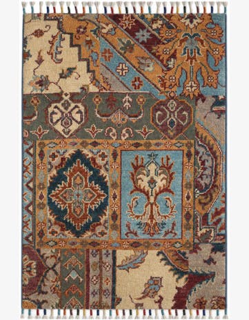2' x 3' Hand Knotted Ariana Ziegler Rug