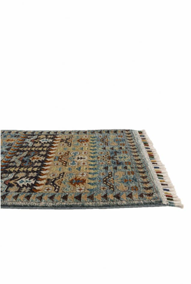 Detail image of 1' 8 x 3' 3 Hand Knotted Ariana Ziegler Rug