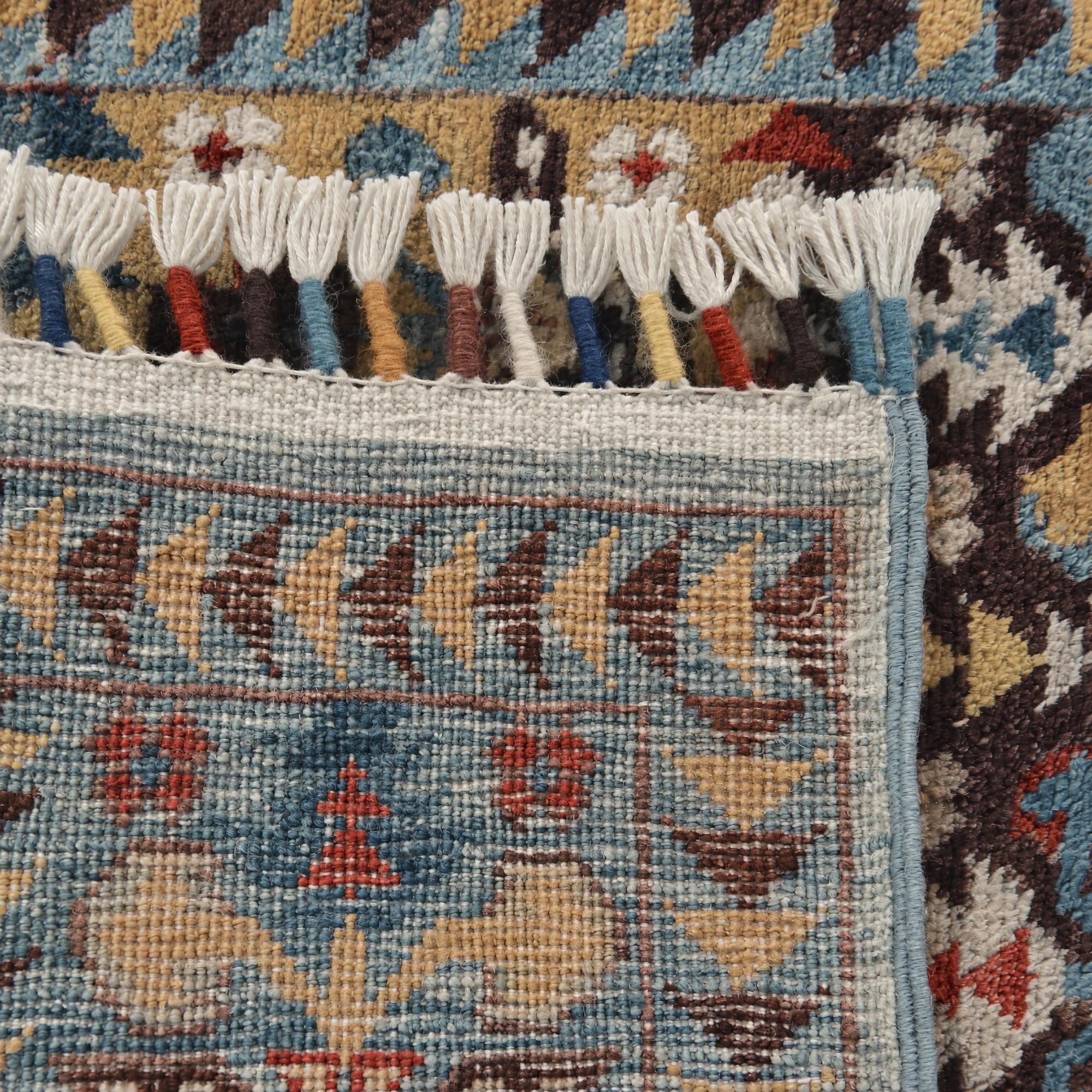 1' 8 x 3' 3 Hand Knotted Ariana Ziegler Rug