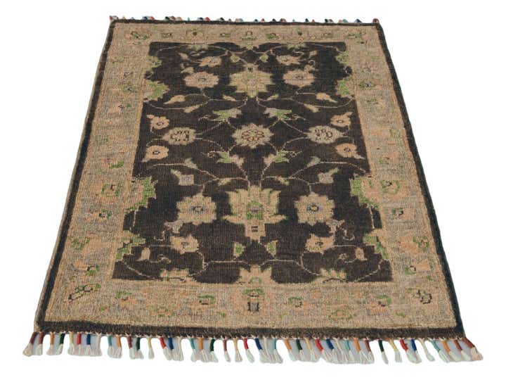 2' x 3' Hand Knotted Ariana Ziegler Rug