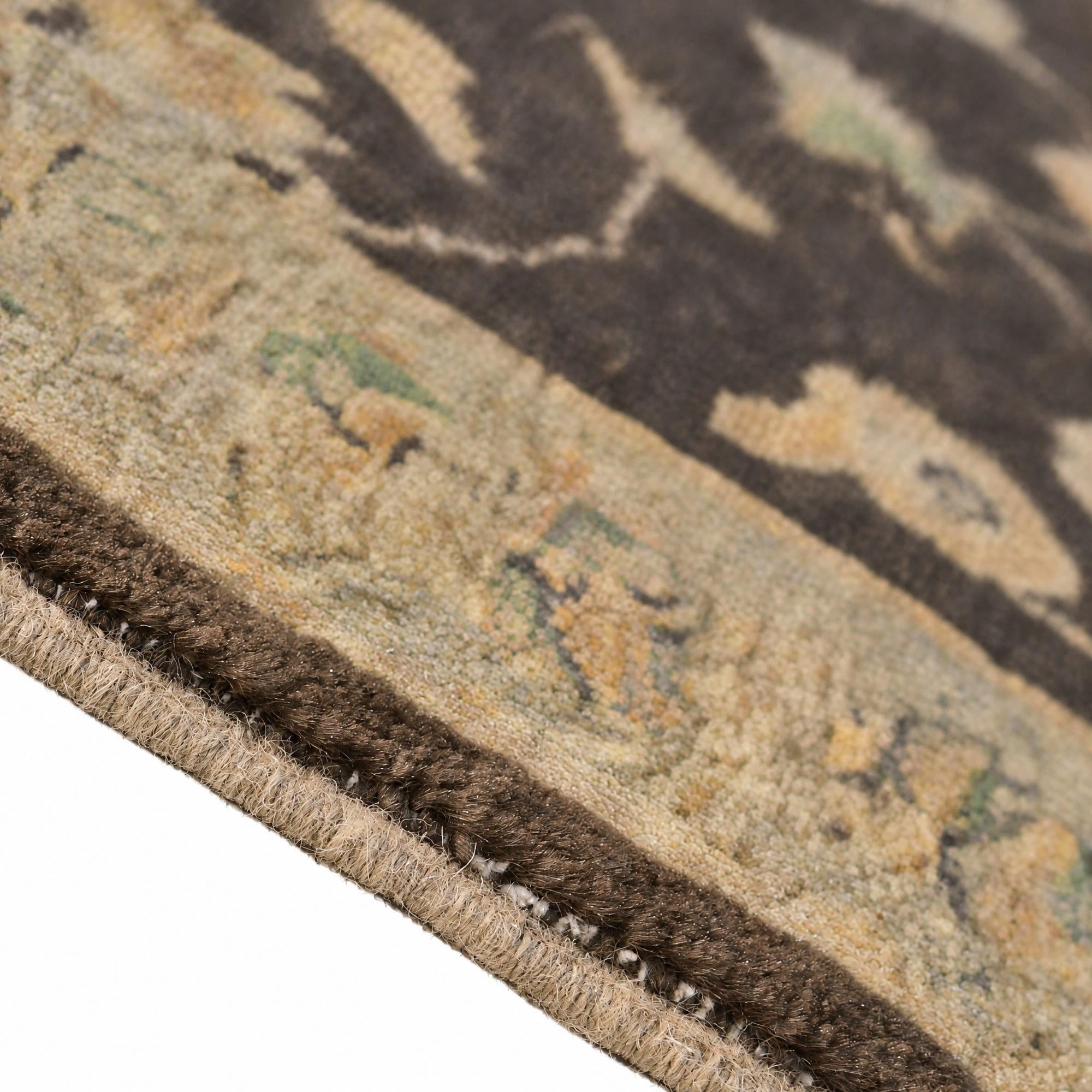 2' x 3' Hand Knotted Ariana Ziegler Rug