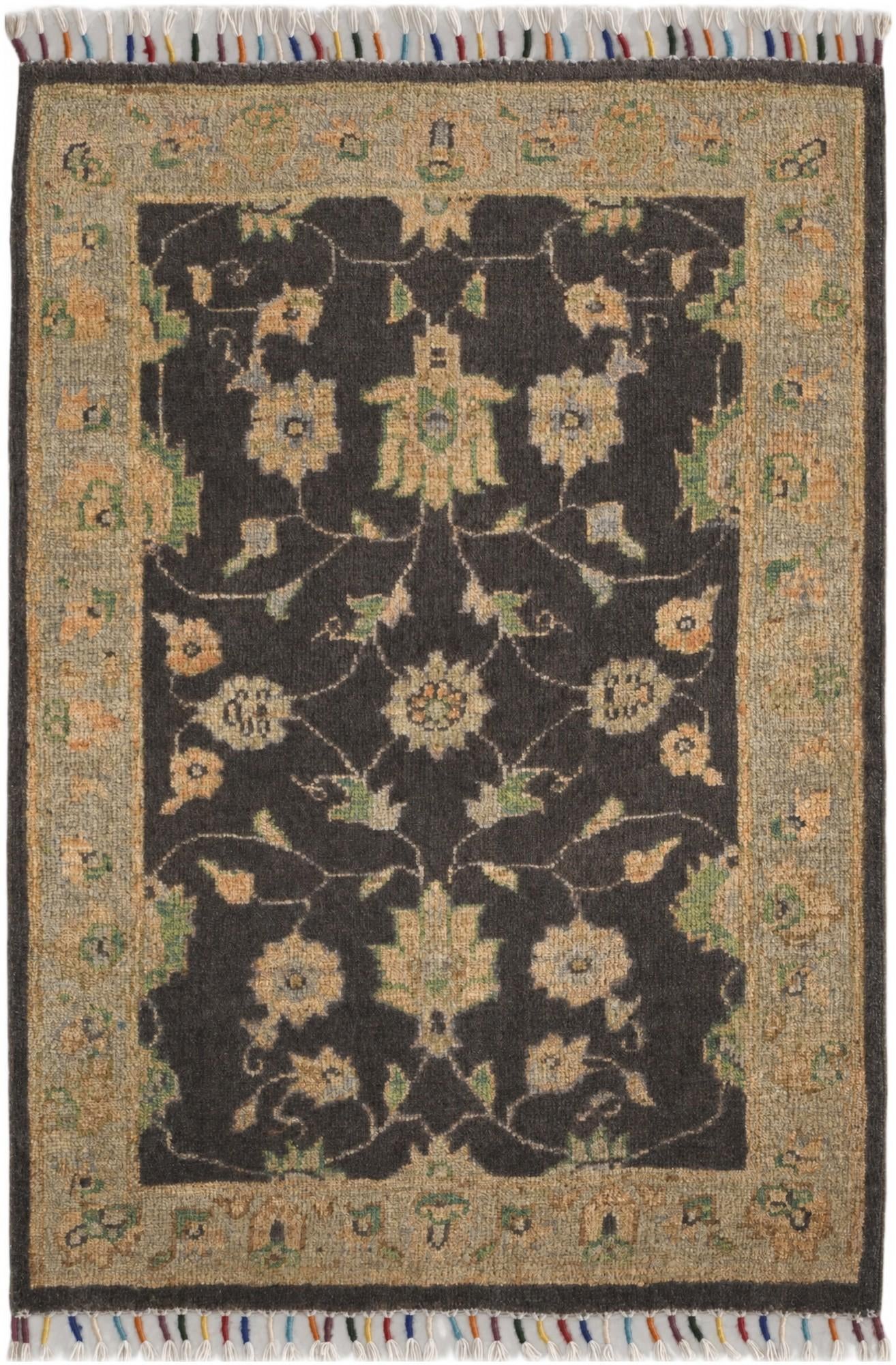 2' x 3' Hand Knotted Ariana Ziegler Rug