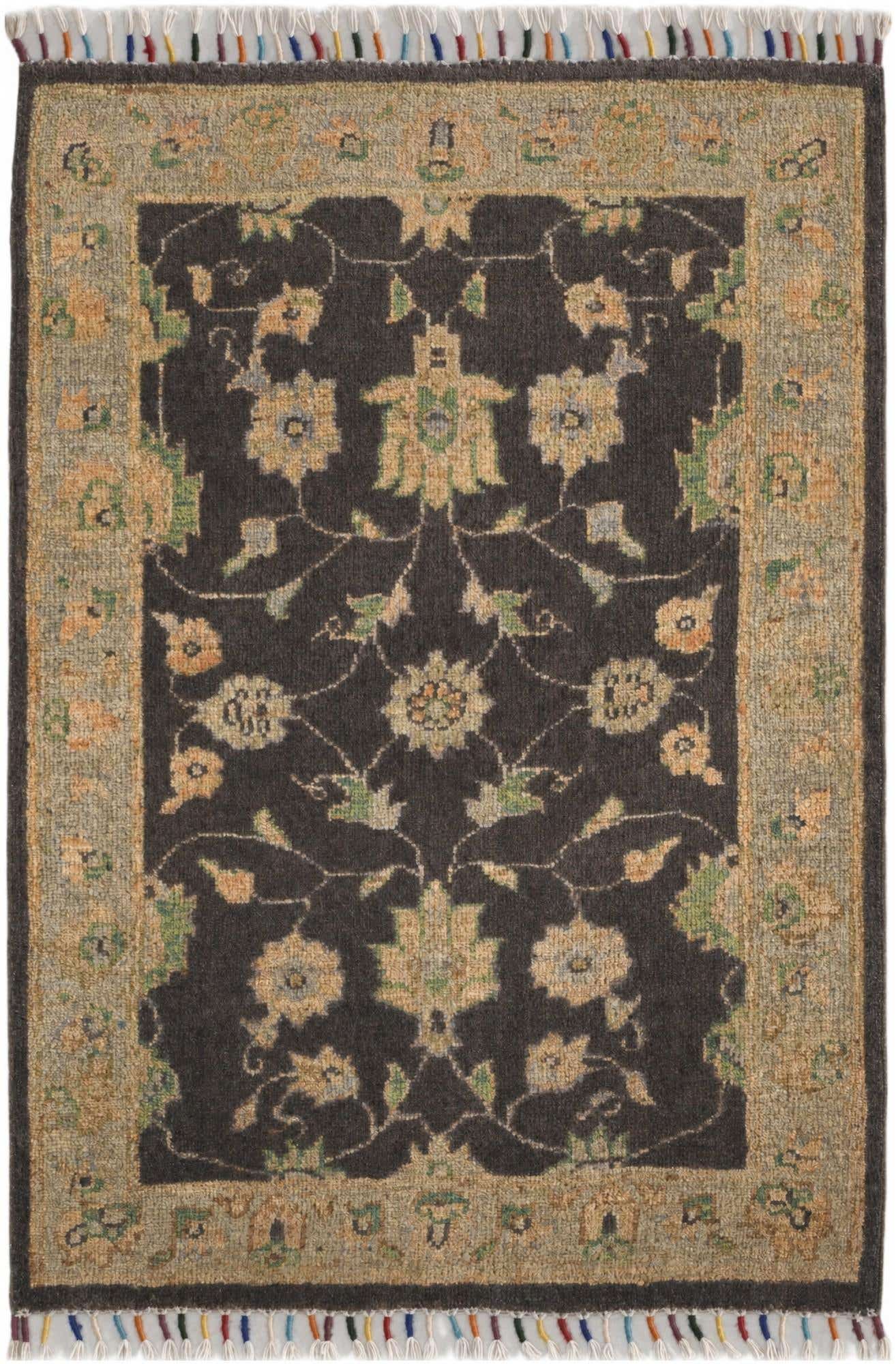 2' x 3' Hand Knotted Ariana Ziegler Rug