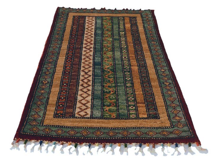 Detail image of 1' 8 x 3' 1 Hand Knotted Ariana Ziegler Rug
