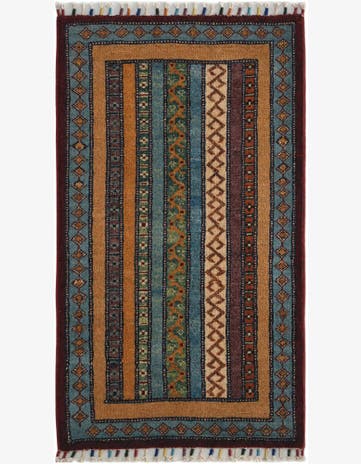 1' 8 x 3' 1 Hand Knotted Ariana Ziegler Rug