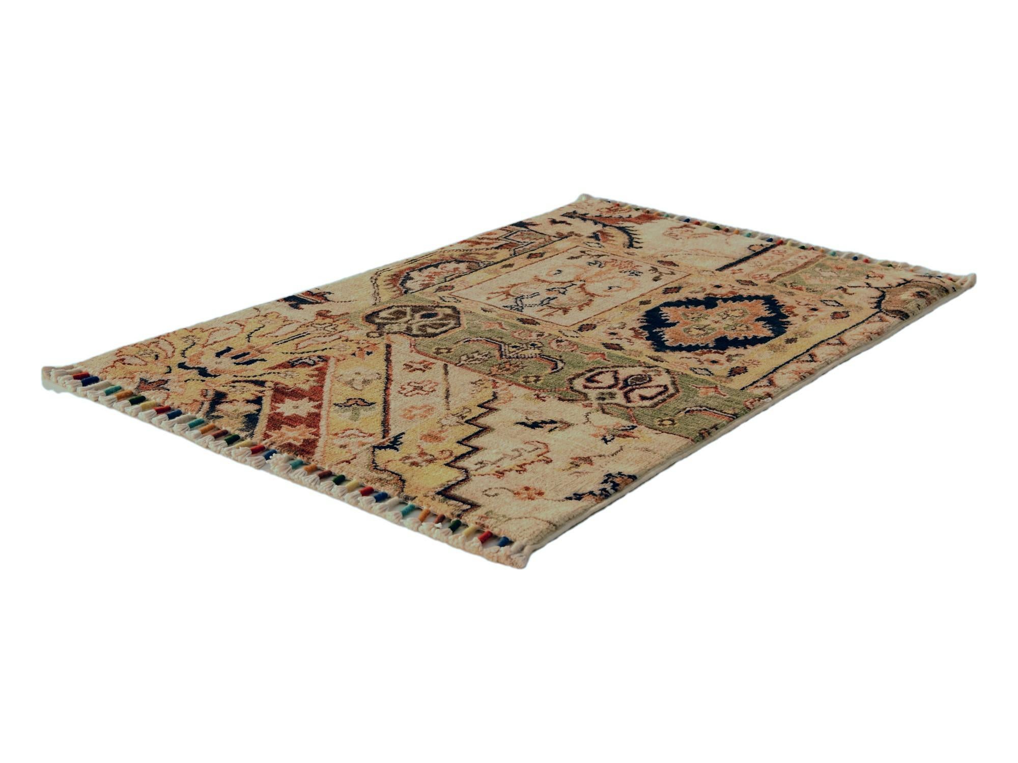 2' x 3' Hand Knotted Ariana Ziegler Rug