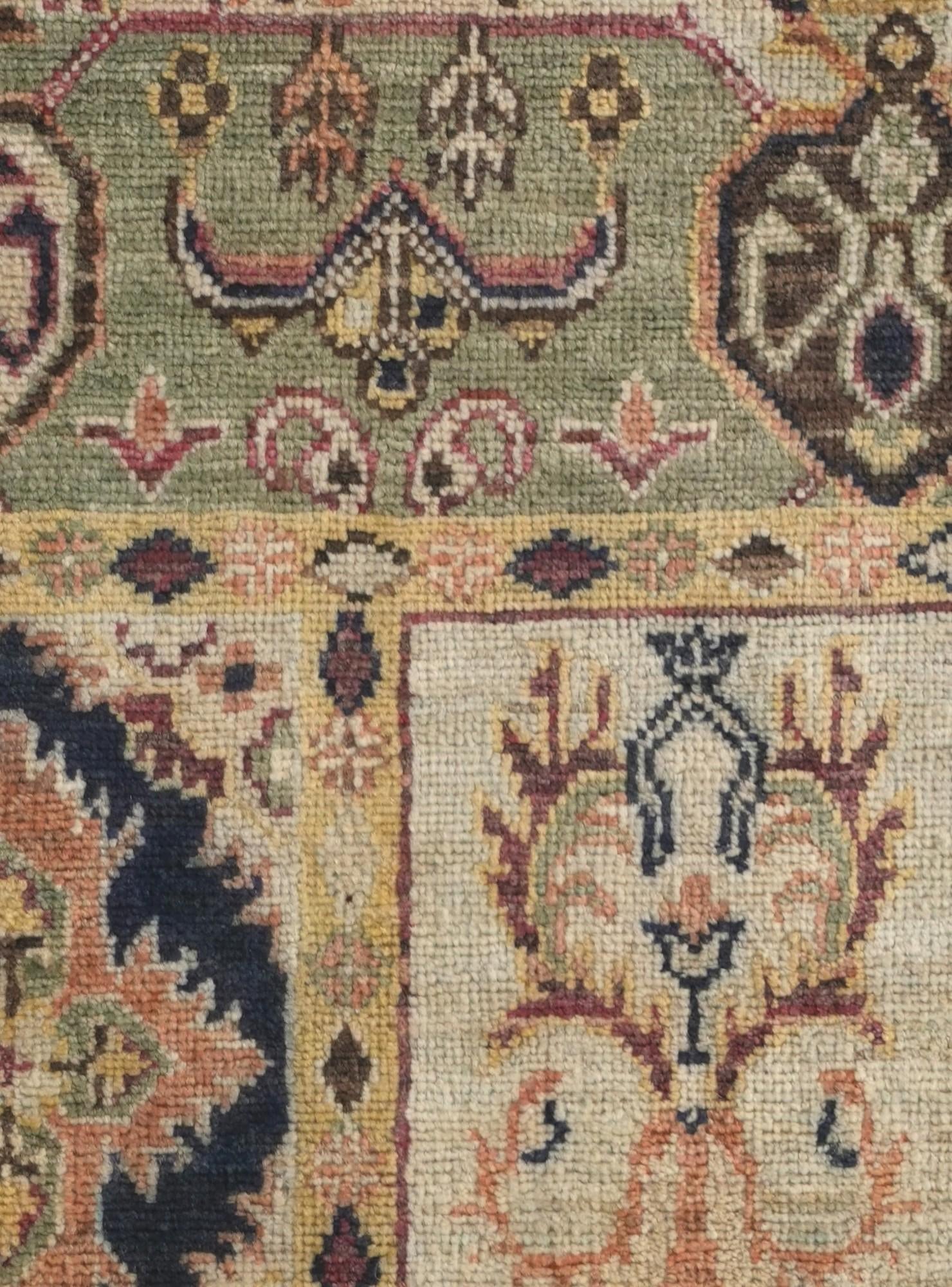2' x 3' Hand Knotted Ariana Ziegler Rug
