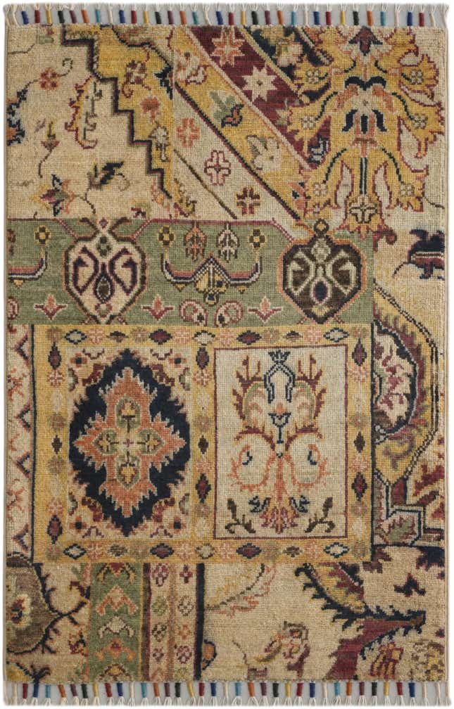 2' x 3' Hand Knotted Ariana Ziegler Rug