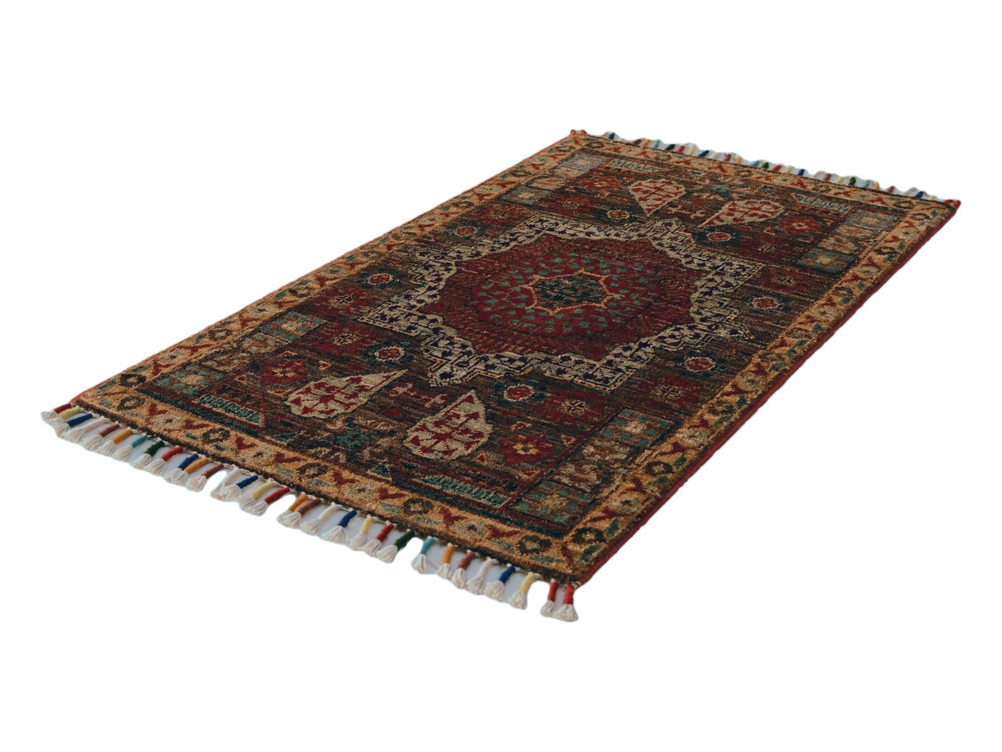 1' 8 x 2' 10 Hand Knotted Ariana Ziegler Rug