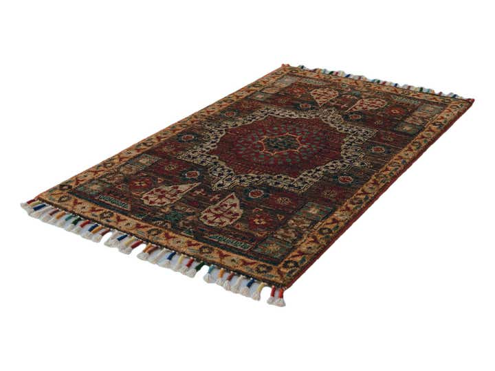 1' 8 x 2' 10 Hand Knotted Ariana Ziegler Rug