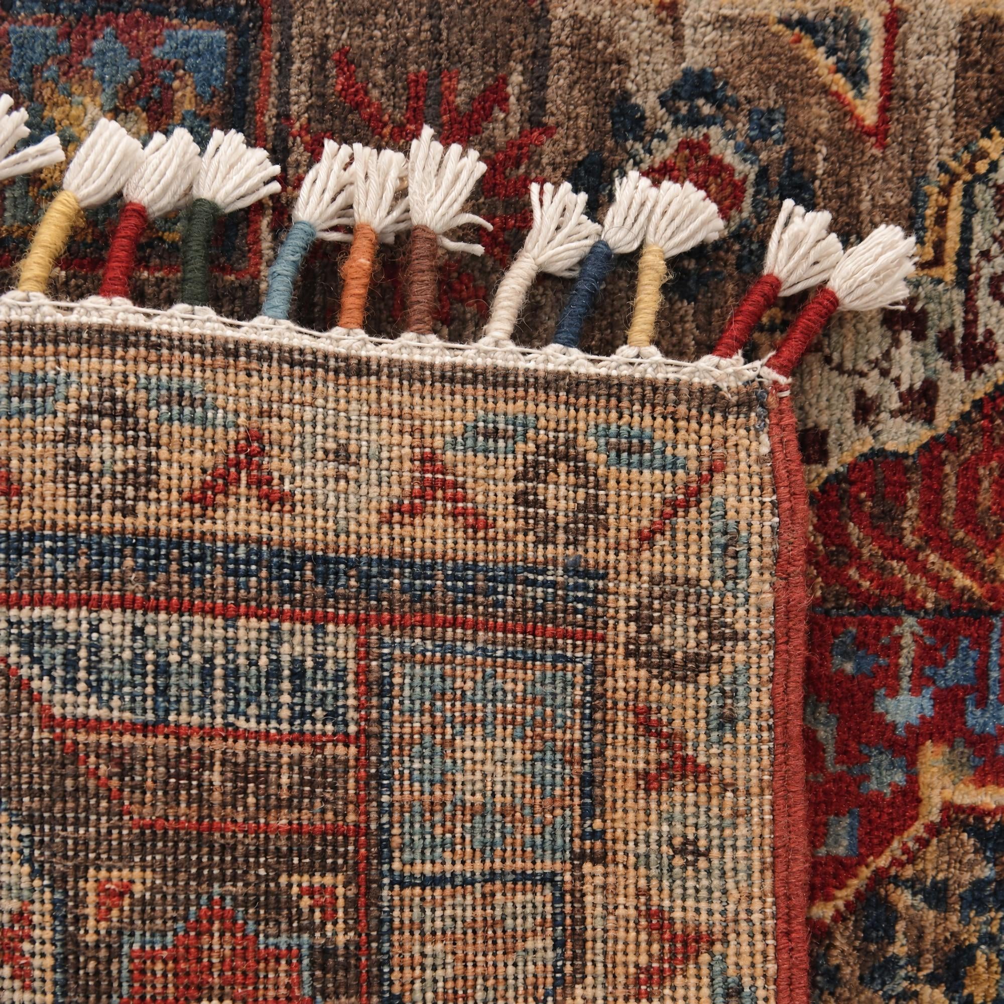 50cm x 85cm Hand Knotted Ariana Ziegler Rug