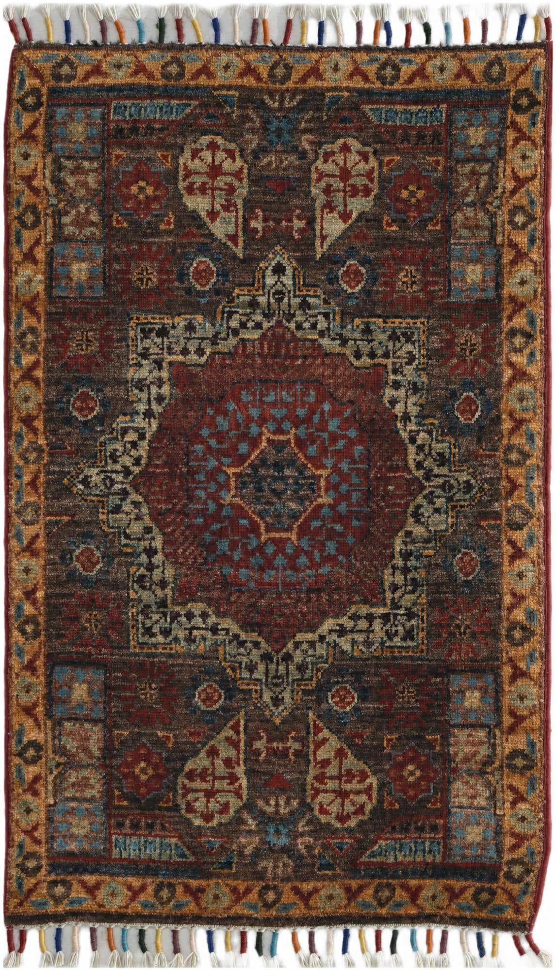 1' 8 x 2' 10 Hand Knotted Ariana Ziegler Rug