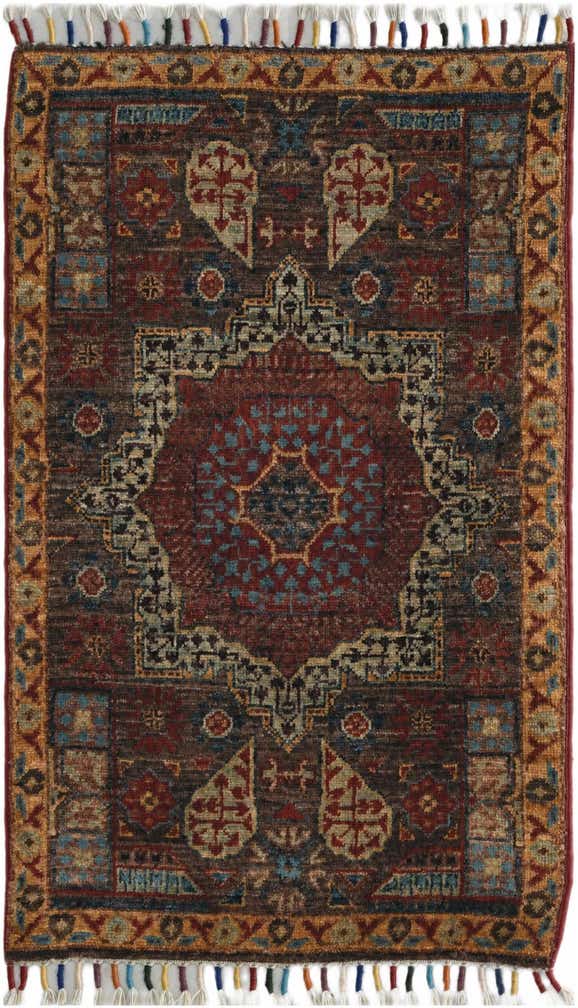 1' 8 x 2' 10 Hand Knotted Ariana Ziegler Rug