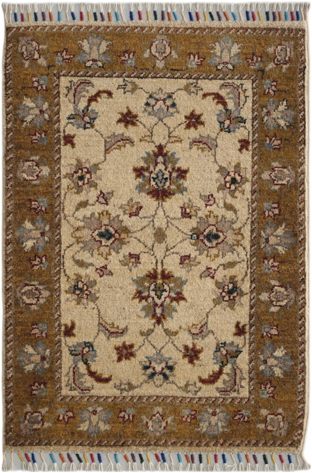 2' 1 x 3' Hand Knotted Ariana Ziegler Rug
