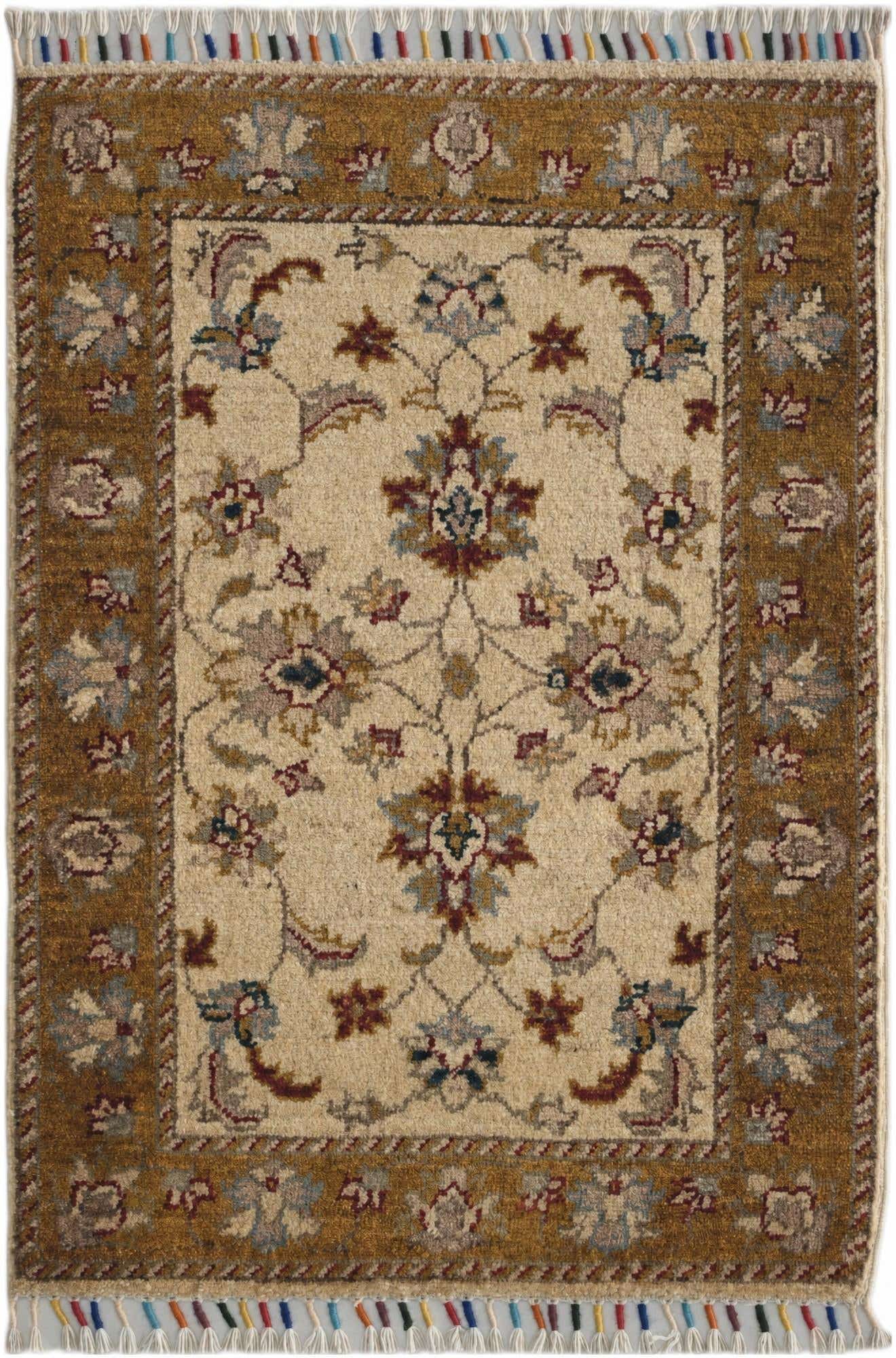 2' 1 x 3' Hand Knotted Ariana Ziegler Rug