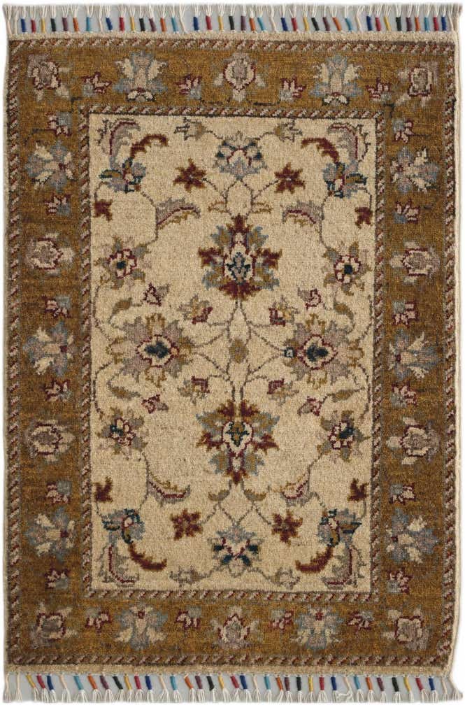 2' 1 x 3' Hand Knotted Ariana Ziegler Rug