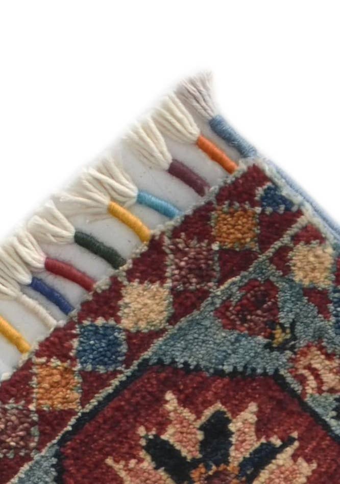 Detail image of 1' 10 x 3' 3 Hand Knotted Ariana Ziegler Rug