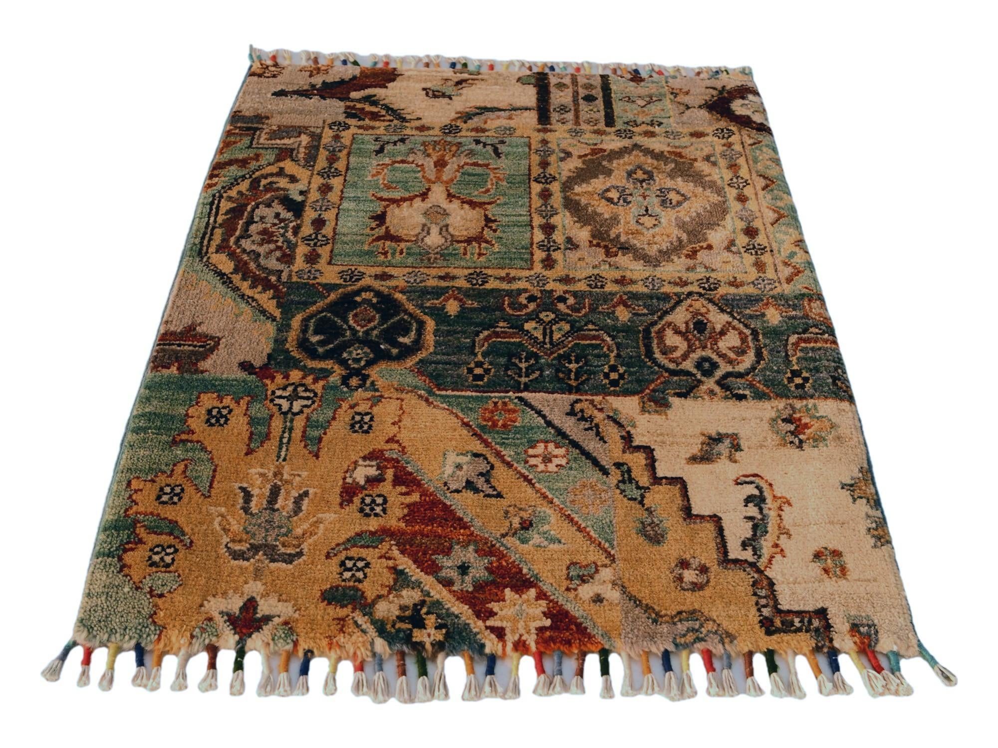 2' 1 x 2' 10 Hand Knotted Ariana Ziegler Rug