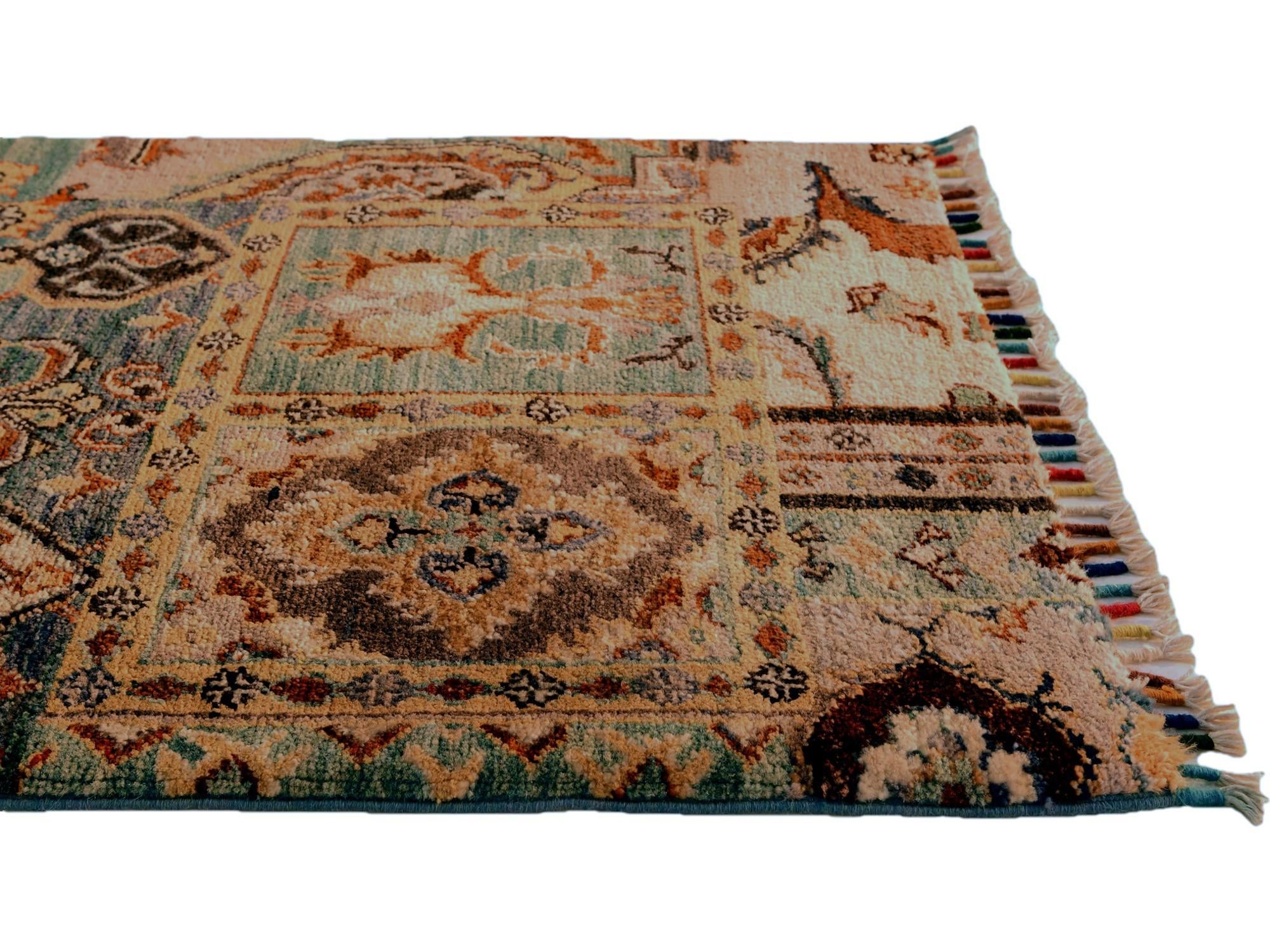 2' 1 x 2' 10 Hand Knotted Ariana Ziegler Rug