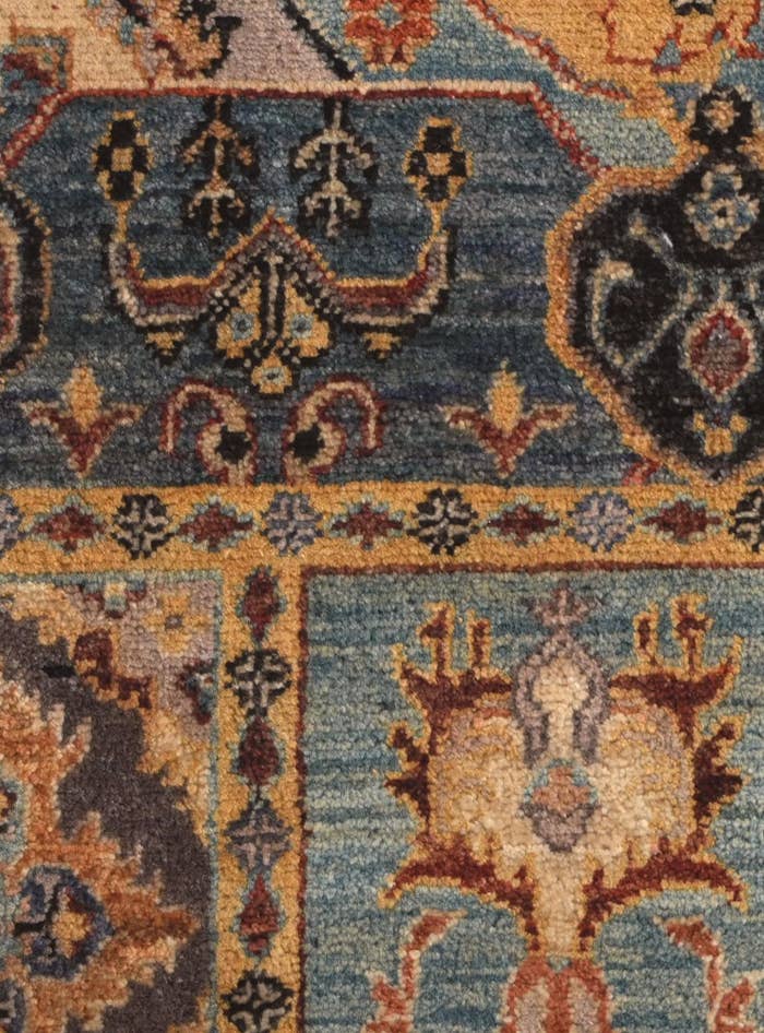 Detail image of 2' 1 x 2' 10 Hand Knotted Ariana Ziegler Rug