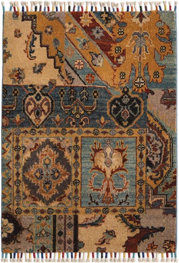  2' 1 x 2' 10  Hand Knotted Ariana Ziegler Rug